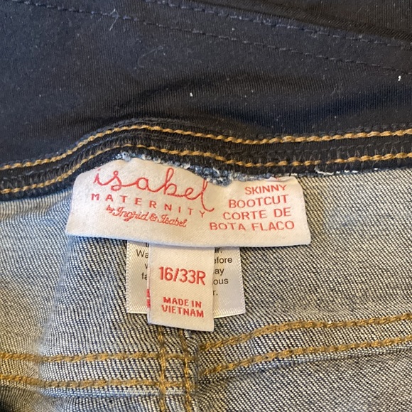 Isabel Maternity Skinny Bootcut jeans - Picture 3 of 4